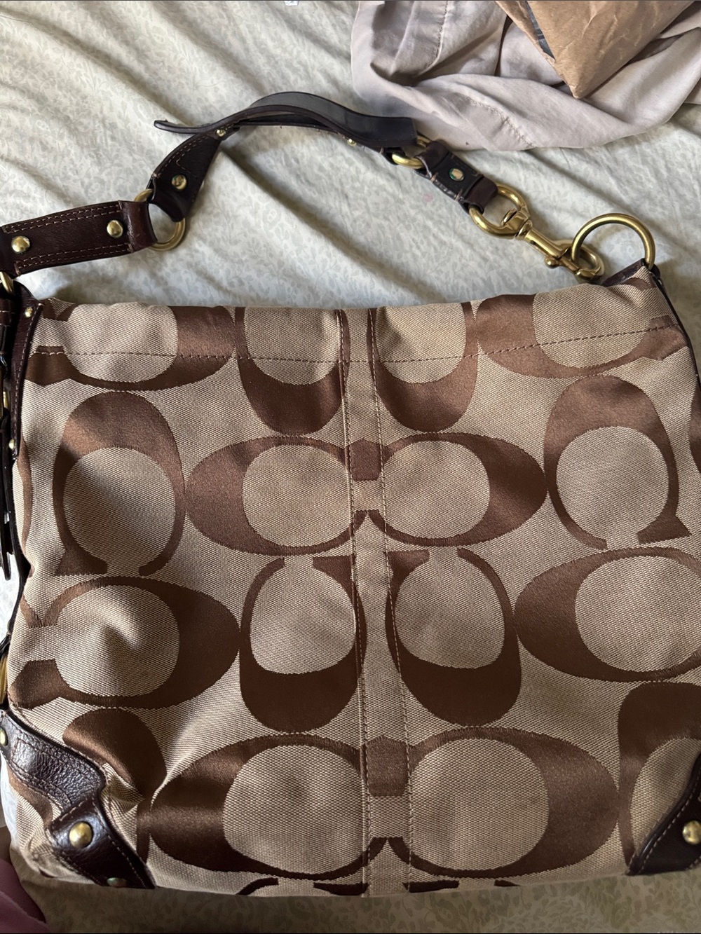 Vintage COACH Carly Shoulder Bag